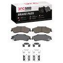 DFC 97-05 Chevrolet S10 Rear 5000 Advanced Ceramic Brake Pads and Hardware Kit