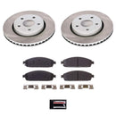 Power Stop 06-10 Jeep Commander Front and Rear Semi-Coated Rotor Kit