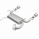 BRE Exhaust 03-08 FX35 FX45 3.5L 4.5L Muffler Kit