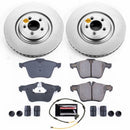 Power Stop 13-15 Jaguar XJ Front and Rear Z23 Coated Brake Kit