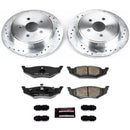 Power Stop 03-10 Chrysler PT Cruiser Rear Z23 Evolution Sport Brake Kit w/Calipers