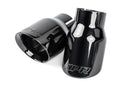 APR Double-Walled 3.5in Slash-Cut Tips - Diamond Black - Set of 2