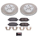 Power Stop 16-22 Nissan Maxima Front and Rear Semi-Coated Rotor Kit