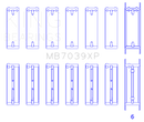 King Engine Bearings BMW M20/M50 2.0L/2.5L/2.7L Performance Main Bearing Set - Size STD
