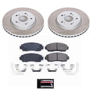 Power Stop 12-16 Honda CR-V Front and Rear Semi-Coated Rotor Kit