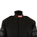RaceQuip Black SFI-1 1-L Suit - Medium