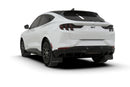 Rally Armor 21-26 Ford Mustang Mach-E/GT/Rally Black Mud Flap w/White Logo