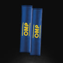 OMP Belt Pads (Pair) - Blue Safety Harness Pads 3 in.