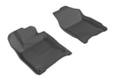 3D MAXpider 2016-2020 Honda Civic Kagu 1st & 2nd Row Floormats - Black