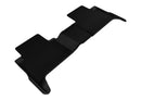 3D MAXpider 2015-2020 GMC Canyon Crew Cab Kagu 1st & 2nd Row Floormats - Black