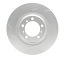 DFC 10-16 Porsche Panamera Left Rear Slotted Hi-Carbon Alloy Geomet Coated Rotor