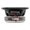 DS18 4in 60 Watts RMS 3 ohm 2-Way Coaxial Speakers And Component System w/ Fiberglass Cone