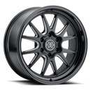 Method Raised MR802 20x9 / 8x6.5 BP / 0mm Offset / 121.3mm Bore - Double Black Milled Wheel