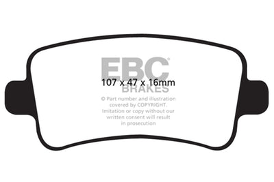 EBC S4 Brake Pad and Rotor Kit
