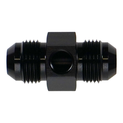 DeatschWerks 8AN Male Flare Gauge Adapter with 1/8in Gauge Port