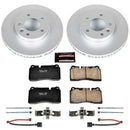 Power Stop 11-17 Volkswagen Touareg Front & Rear Z23 Evolution Sport Coated Brake Kit