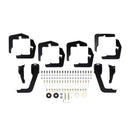Westin 07-13 Chevy Silv 1500 Extended Cab (8 ft Bed) PRO TRAXX 5 WTW Oval Nerf Step Bars - Blk