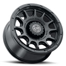 ICON Alloys Rancho 20x9 / 8x6.5 / 12mm / 5.5in BS DBL Black Wheel