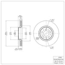 DFC GeoSPEC Coated Rotors - Plain