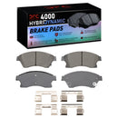 DFC 11-17 Chevrolet Sonic Front Rotors w/4000 HybriDynamic Brake Pads w/Hardware