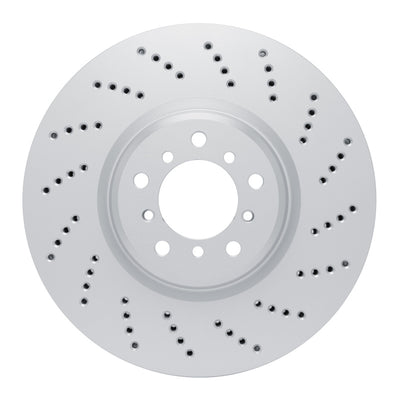 DFC 06-10 BMW M6 Right Front Drilled GeoSPEC Coated Rotor