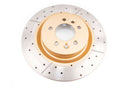 DBA 14-15 Land Rover Range Rover (w/o Brembo Brakes) Front Drilled & Slotted Street Series Rotor