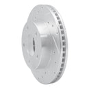 R1 1982-1988 Pontiac Firebird Rear Drill & Slot Silver Rotors