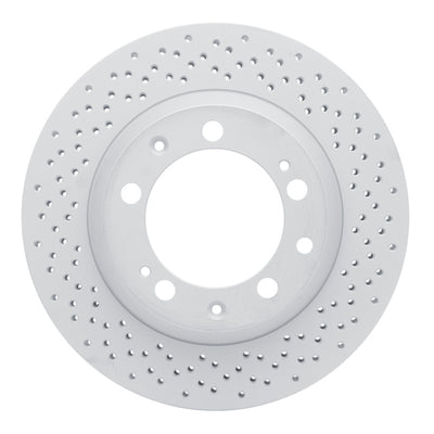 DFC 94-98 Porsche 911 Rear Drilled GeoSPEC Coated Rotor