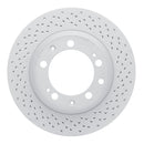 DFC 94-98 Porsche 911 Rear Drilled GeoSPEC Coated Rotor