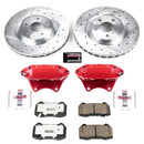 Power Stop 03-04 Infiniti G35 Front & Rear Z26 Street Warrior Brake Kit w/Calipers