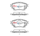 DBA 20-22 Toyota Corolla Hatchback Rear SSEV Street Series Brake Pads