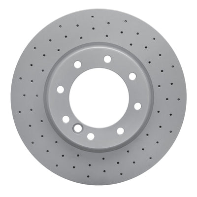 DFC 17-18 Mercedes-Benz G550 4X4 Front Drilled Hi-Carbon Alloy Geomet Coated Rotor