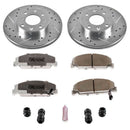 Power Stop 1989 Honda CRX Front & Rear Z26 Street Warrior Brake Kit