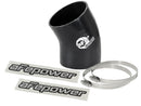 aFe Magnum FORCE Intake Coupling Kit (3 IN ID x 30 Deg.) Elbow Coupler - Black