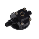 Peterson Fluid Systems Primer Filter Mount -10AN Ford - Left to Right
