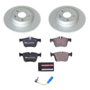 Power Stop 17-18 Mercedes-Benz C300 Front & Rear Euro-Stop Brake Kit