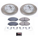 Power Stop 2012 Honda Civic Front and Rear Semi-Coated Rotor Kit