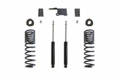 MaxTrac 2019+ RAM 1500 2WD 3in Rear Coil Spacers & Sway Bar Brackets w/Maxtrac Shocks