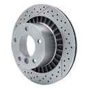 DFC 13-18 Mercedes-Benz G63 AMG Rear Drilled and Slotted Brake Rotor