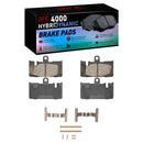 DFC 01-06 Lexus LS430 Rear 4000 HybriDynamic Brake Pads and Hardware Kit