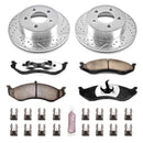 Power Stop 03-06 Jeep Wrangler Front & Rear Z36 Truck & Tow Brake Kit