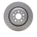DFC 14-22 Maserati Quattroporte Rear Drilled GeoSPEC Coated Rotor