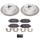 Power Stop 2019 Nissan Sentra Front and Rear Semi-Coated Rotor Kit