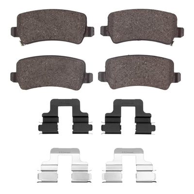 DFC 16-17 Hyundai Azera Rear 4000 HybriDynamic Brake Pads and Hardware Kit