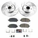 Power Stop 17-18 Honda CR-V Front & Rear Z23 Evolution Sport Brake Kit