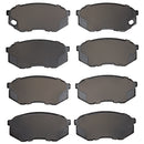 DFC 95-04 Mitsubishi Fuso FE Front Heavy Duty Pads - Semi Metallic