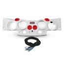 DS18 07-18 JK/JKU Jeep Soundbar Fits 4x 8in Speakers (Not Included) Tweeters Drivers Included-White