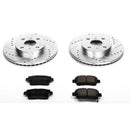 Power Stop 01-05 Toyota Echo Front & Rear Z23 Evolution Sport Brake Kit