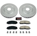 Power Stop 17-19 Chrysler Pacifica Front & Rear Z17 Evolution Geomet Coated Brake Kit