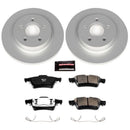 Power Stop 04-05 Volvo S40 Front & Rear Z23 Evolution Sport Coated Brake Kit